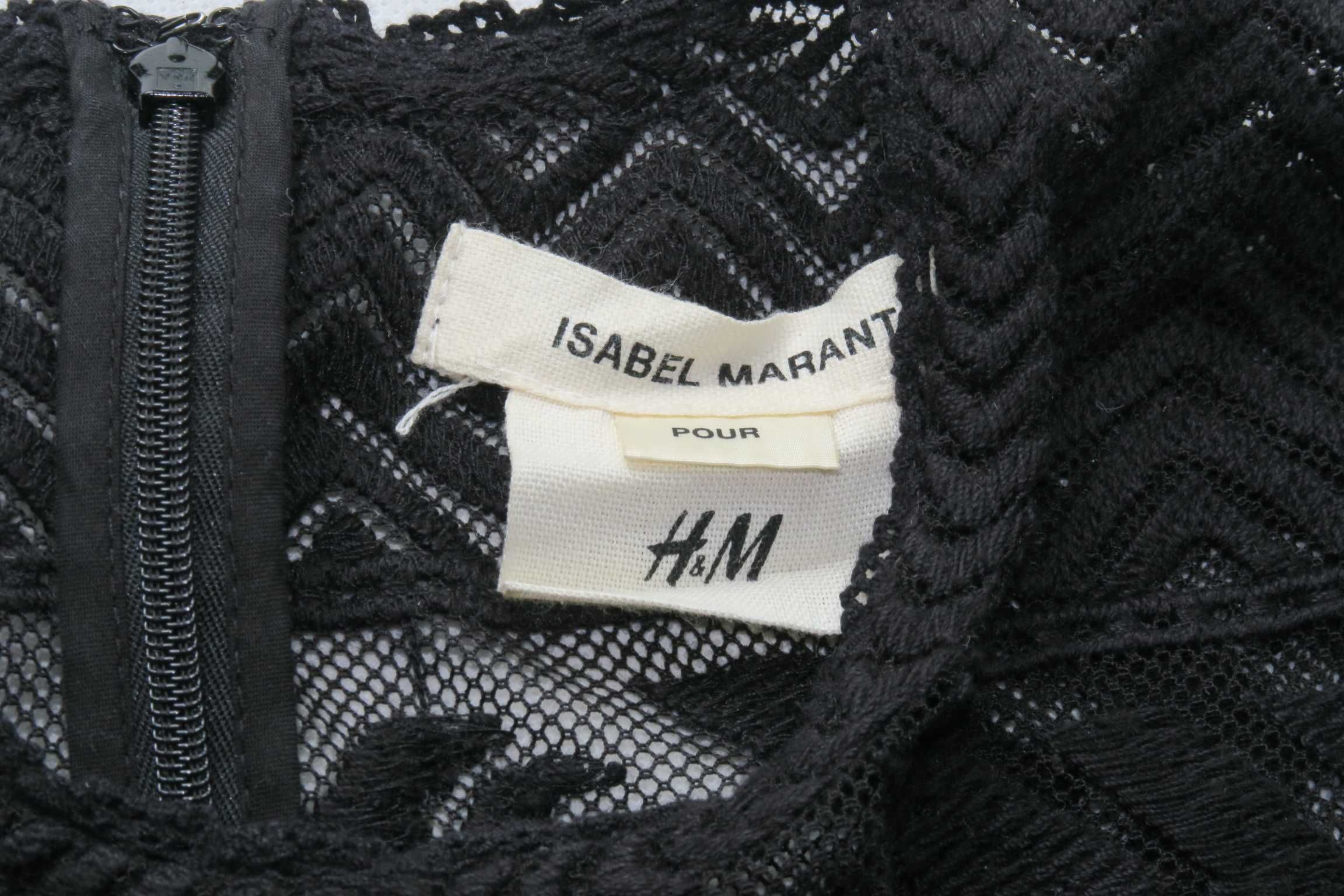 H&M x Isabel Marant bluzka koronkowa S