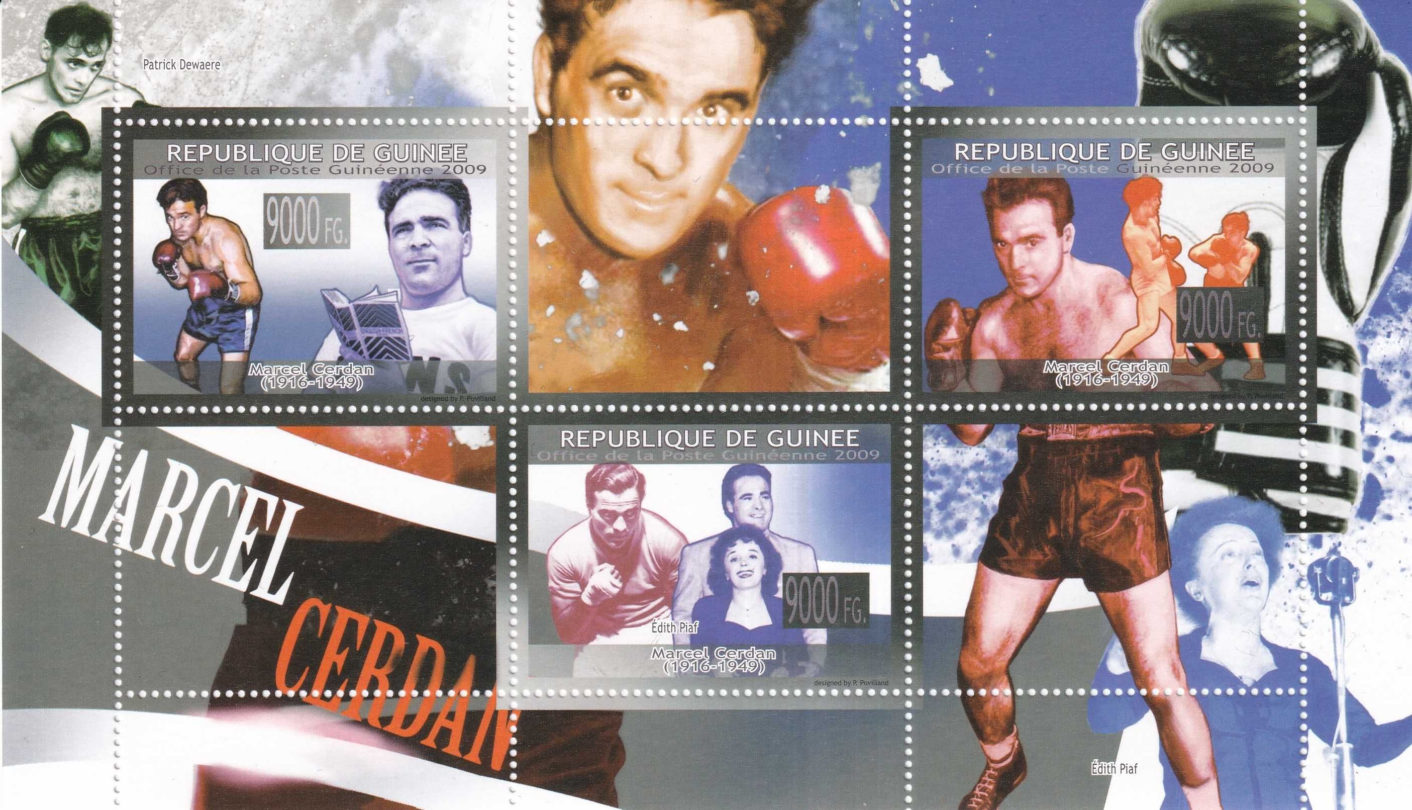 znaczki pocztowe czyste - Gwinea 2009 kat.10€ - boks
