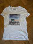 Biały T-shirt koszulka Tezenis California prosty basic unisex M 38