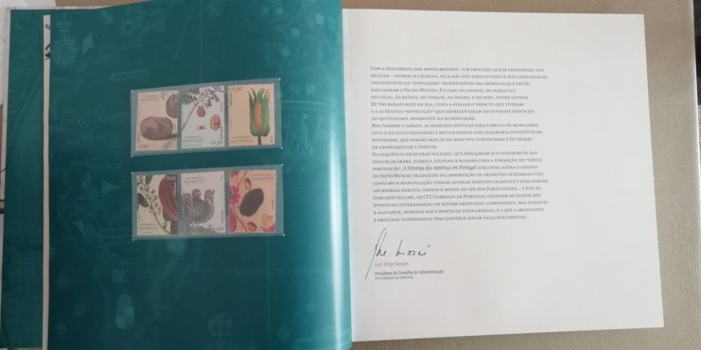 LIVRO CTT A Herança das Américas em Portugal