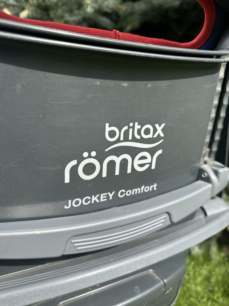 Fotelik rowerowy Romer Jockey Comfort bordowy