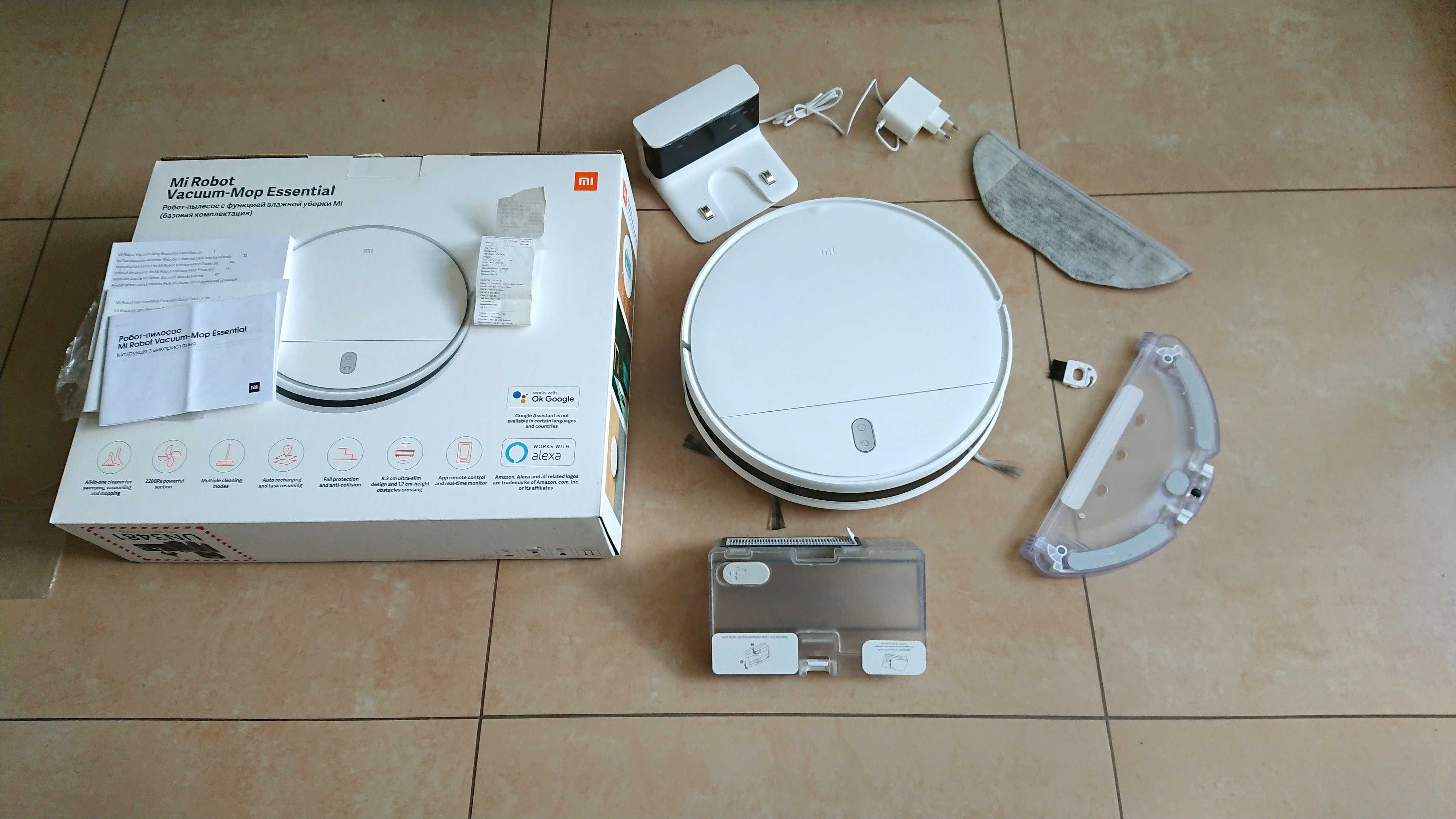‼️Робот-пылесос Mi Robot Vacuum-Mop Essential ремонт или на запчасти