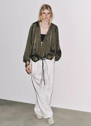 Об‘ємна куртка-бомбер ZARA (ZW COLLECTION)