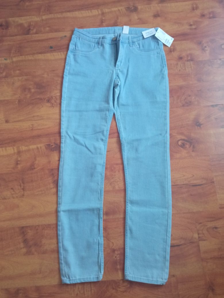 3×Jeansy  h&m r.164 Nowe