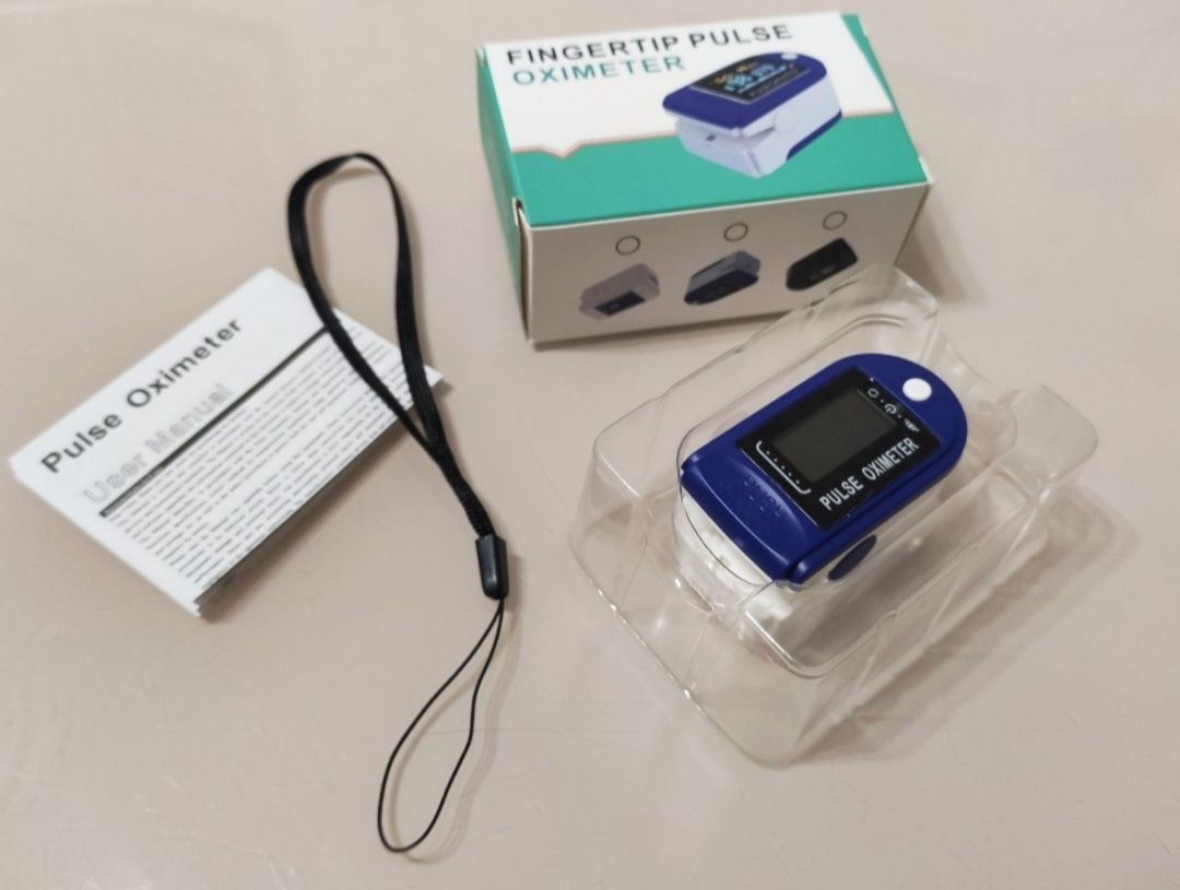 Пульсоксиметр. Pulse oximeter. Вимірювач кисню в крові та пульсу