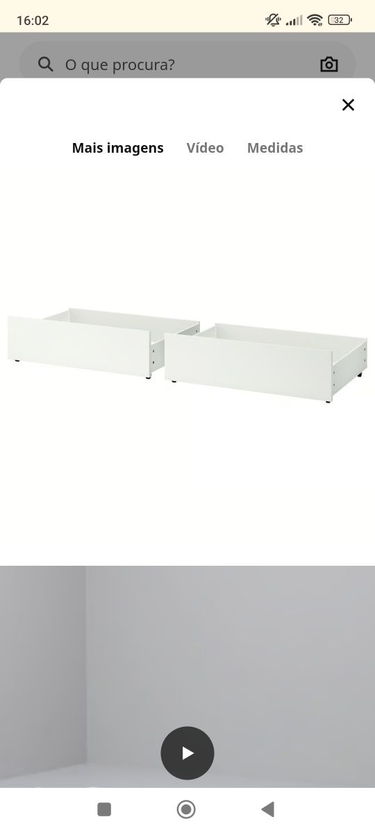 Gavetões para cama