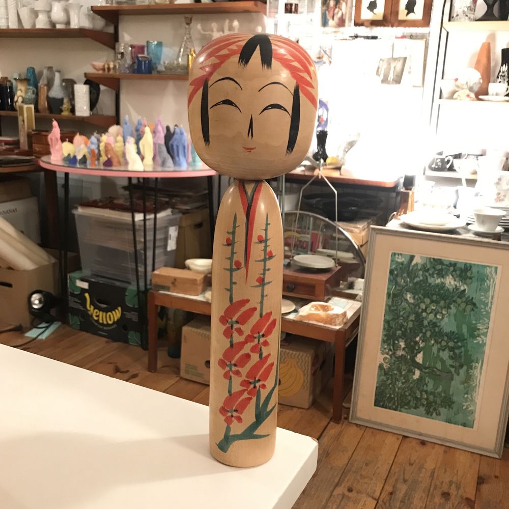Oryginalna lalka Kokeshi Japonia 30 cm