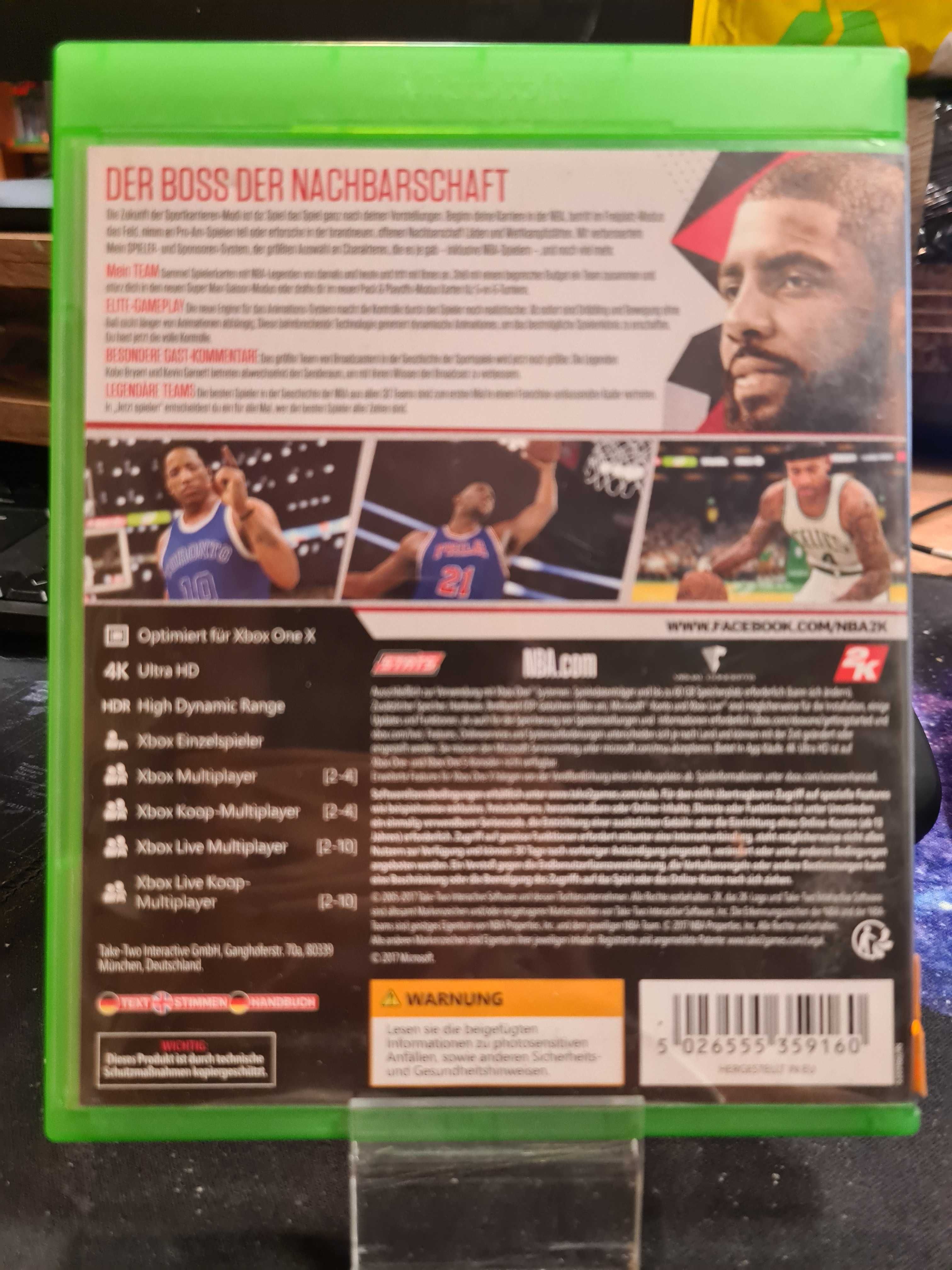 NBA 2K18 XBOX ONE, Sklep Wysyłka Wymiana