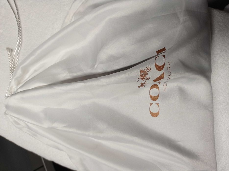 Novo COACH Saddle Bag - Genuíno pele