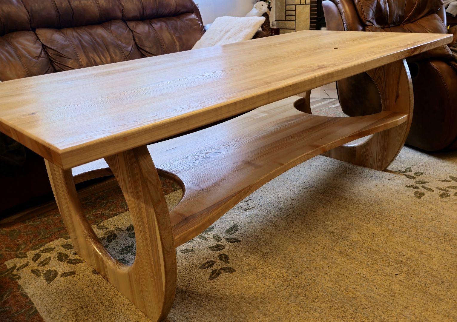 Stół/ława z litego drewna jesion/dąb