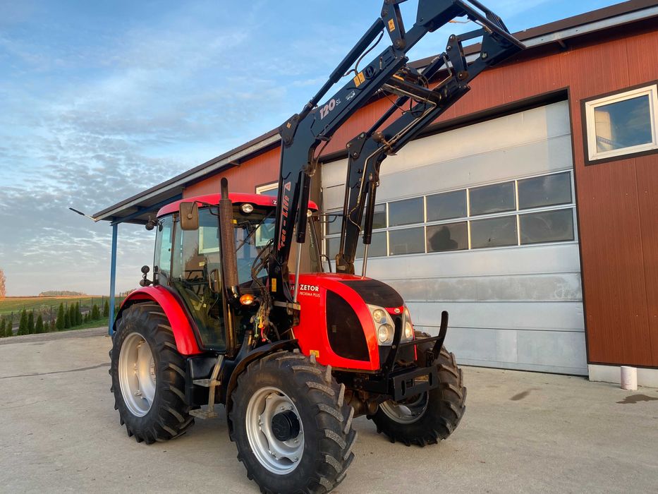 CIĄGNIK ZETOR PROXIMA 8541 PLUS TUR ŁYŻKA Sup St valtra fendt claas jd