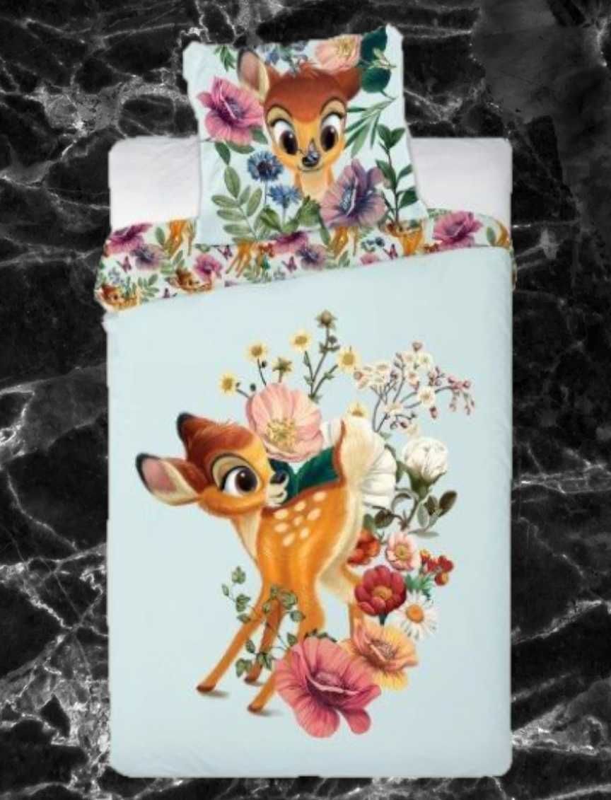 Pościel dla dziewczynki Urocza Bambi.