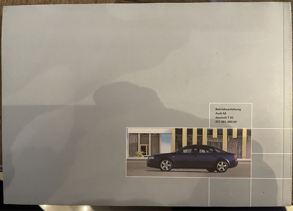 Instrukcj obsługi Audi A6