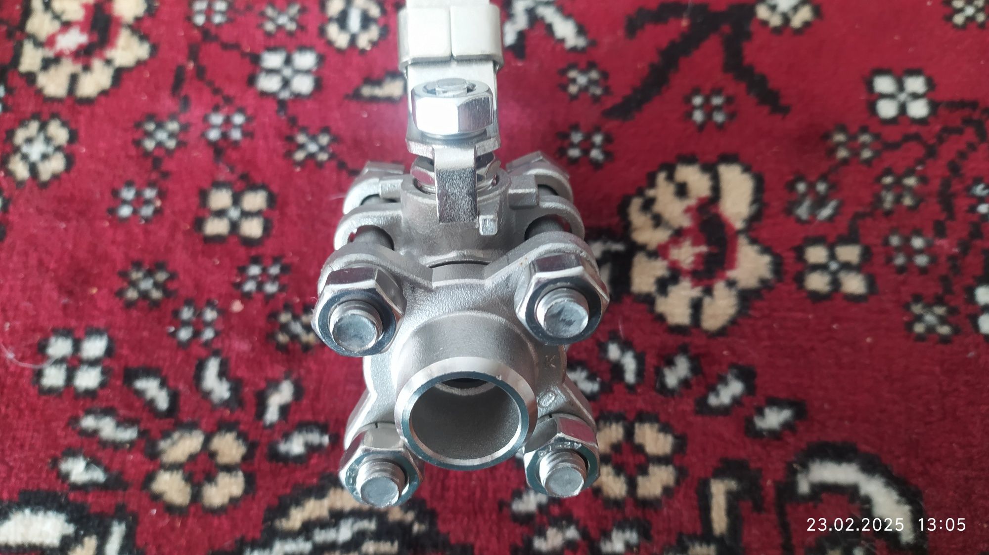Кран шаровый DN15  нержавейка 304 ;  1/2"( приварной )