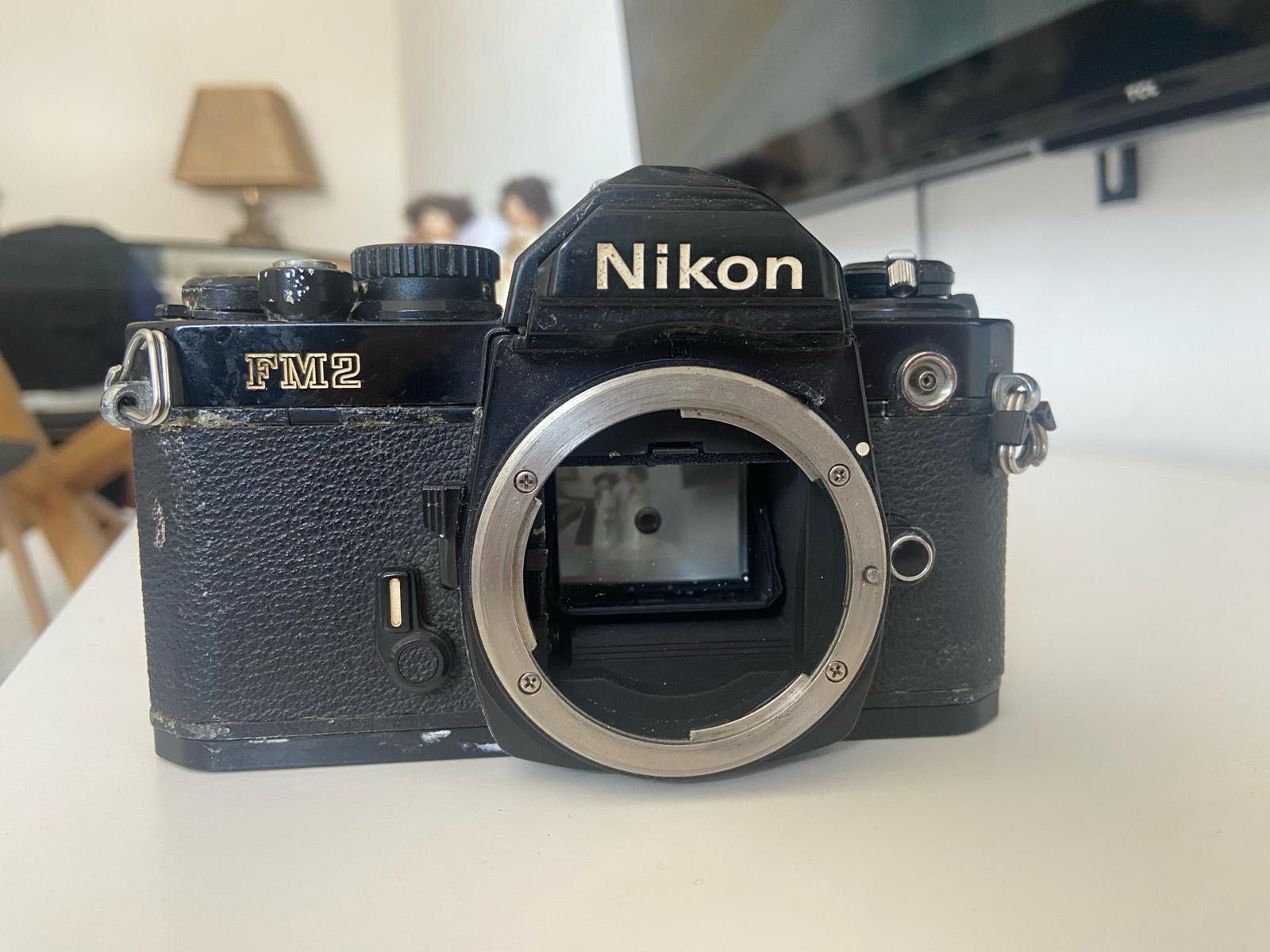 Máquina fotográfica Nikon FM2