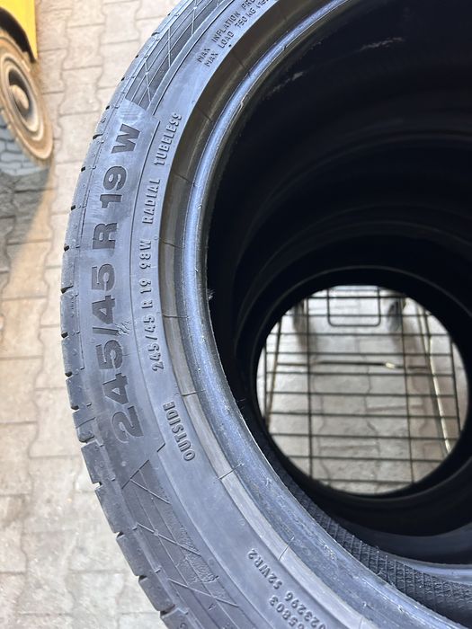 Opony letnie continental 245/45 r19 98W