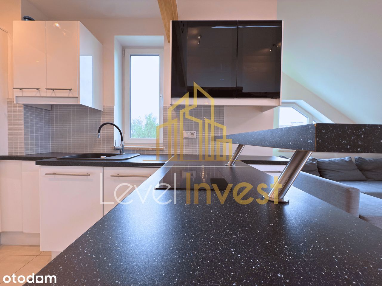 Dwupoziomowy apartament z garderobą i widokiem – Gdańsk