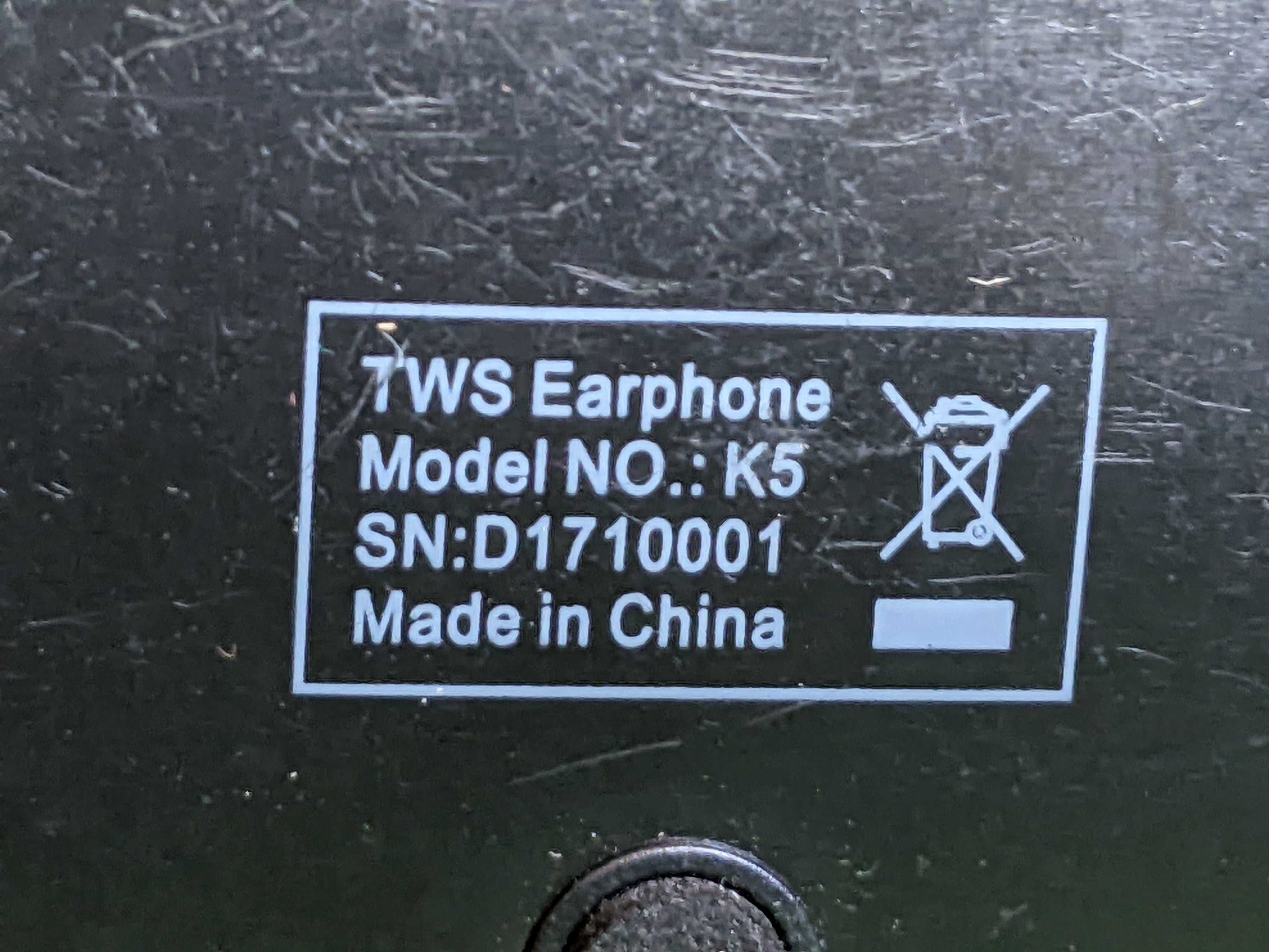 Наушники Навушники Bluetooth TWS K5 оригинальные