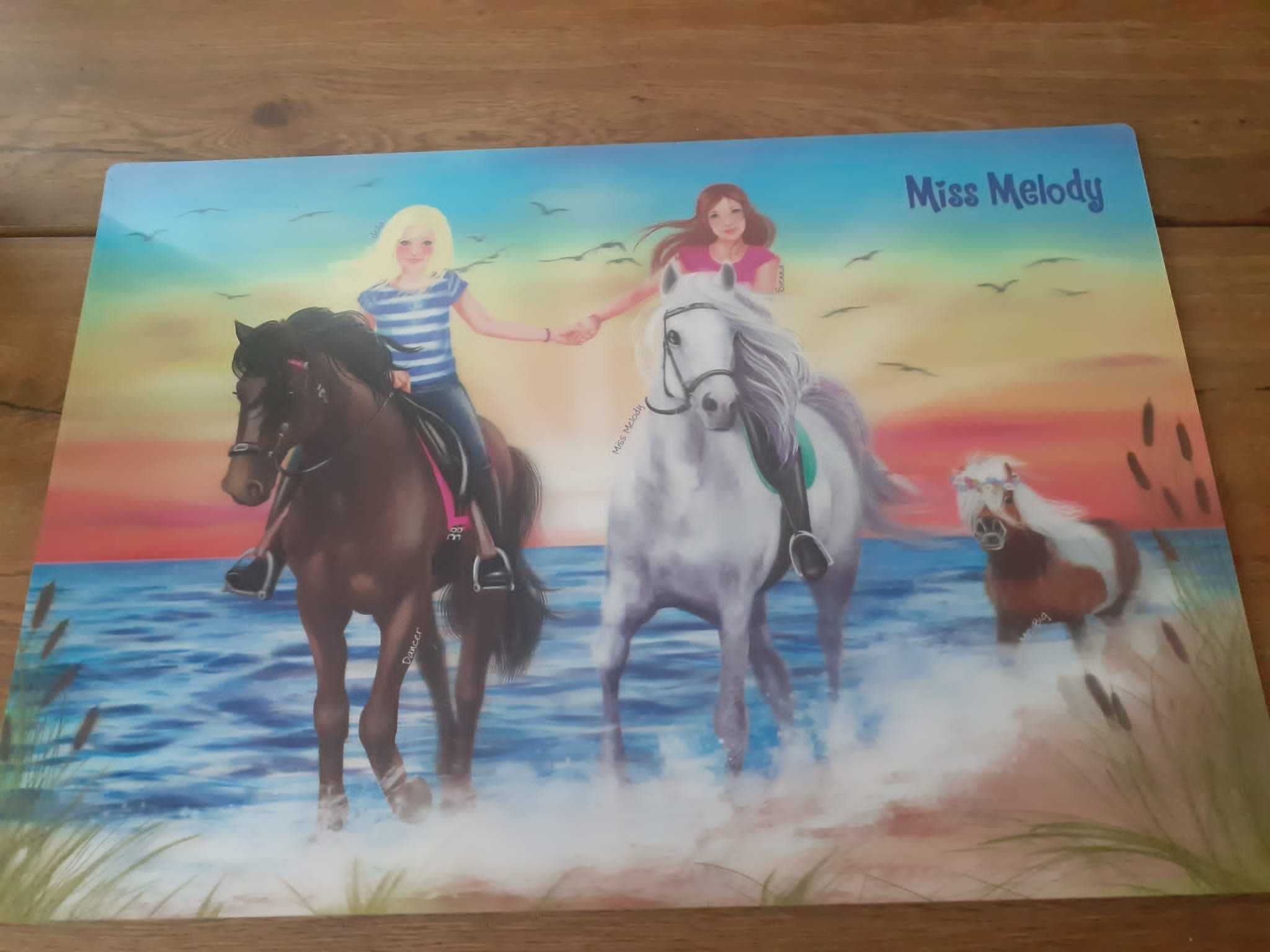 Depesche Miss Melody podkładka na biurko 3 D wymiar 30 x 41 cm