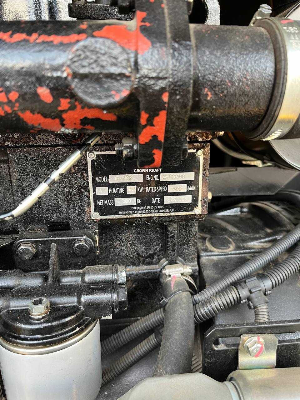 Генератор дизельний номінальна потужність 32 кВт, в ідеальному стані