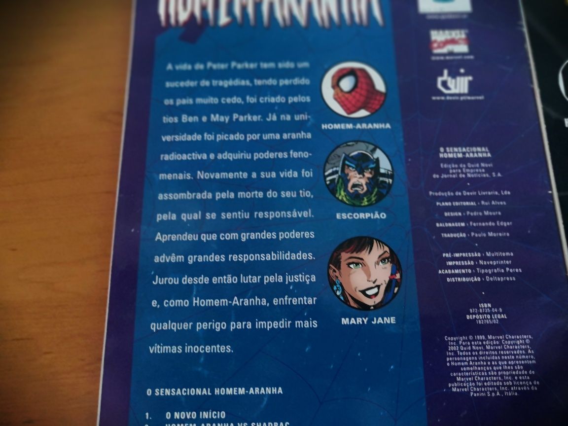 Homem Aranha_4 revistas