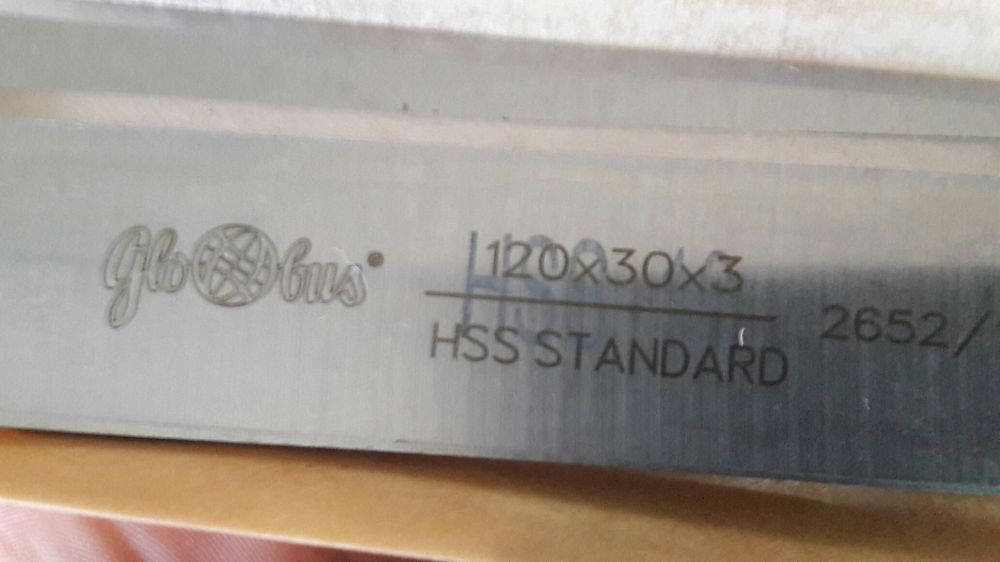 Ножи для фуганка, рейсмуса, ножі на фуганок