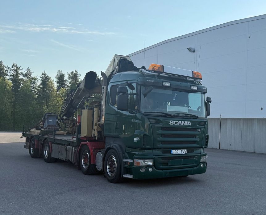 Scania R420  Palfinger PK 74002, żuraw, has, platforma