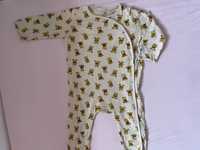 Pajacyk śpiochy półśpiochy piżama niemowlęca 74 H&M