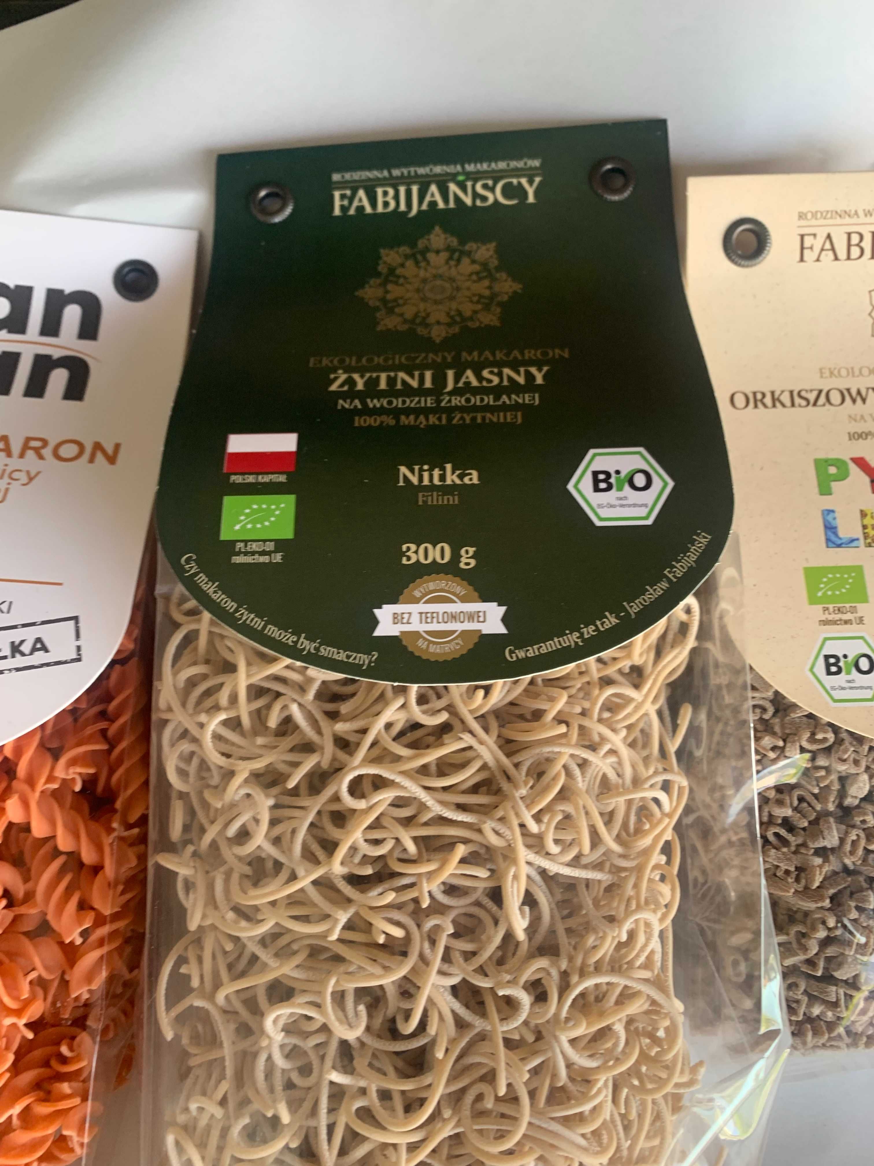 makaron eko,bio,orkisz,krótki termin,dobra cena
