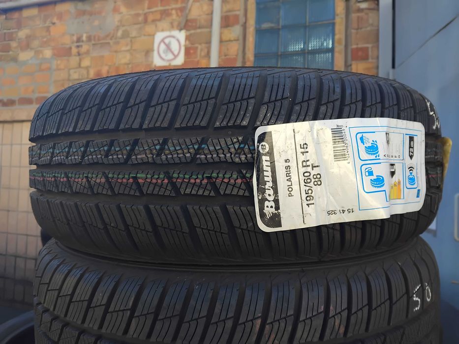 Шини 195/60 R15 Barum Polaris 5 Комплект Пара Зима