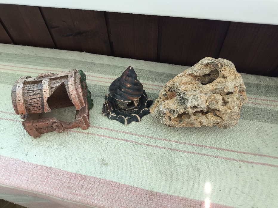 Продам грунт замок океанская большая ракушка