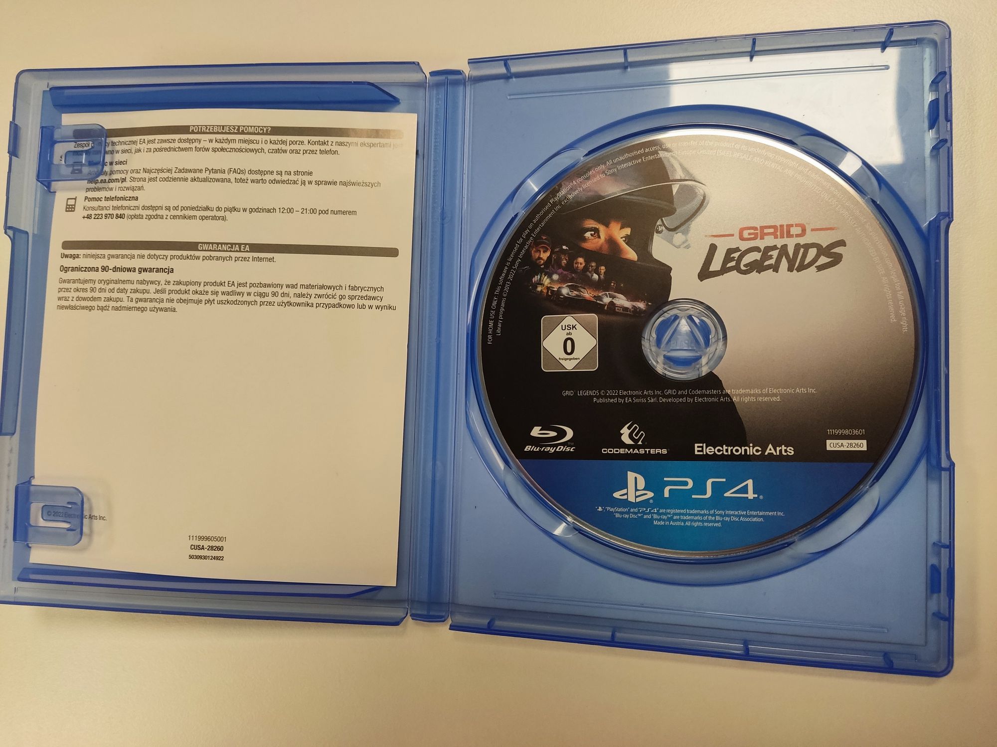 Grid Legends PS4 PL