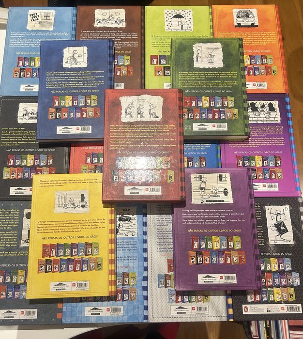 Livros colecção de um Banana