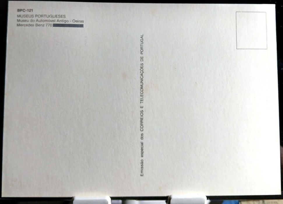 Série Completa CTT: “ 1992 – Museu do Automóvel Antigo “