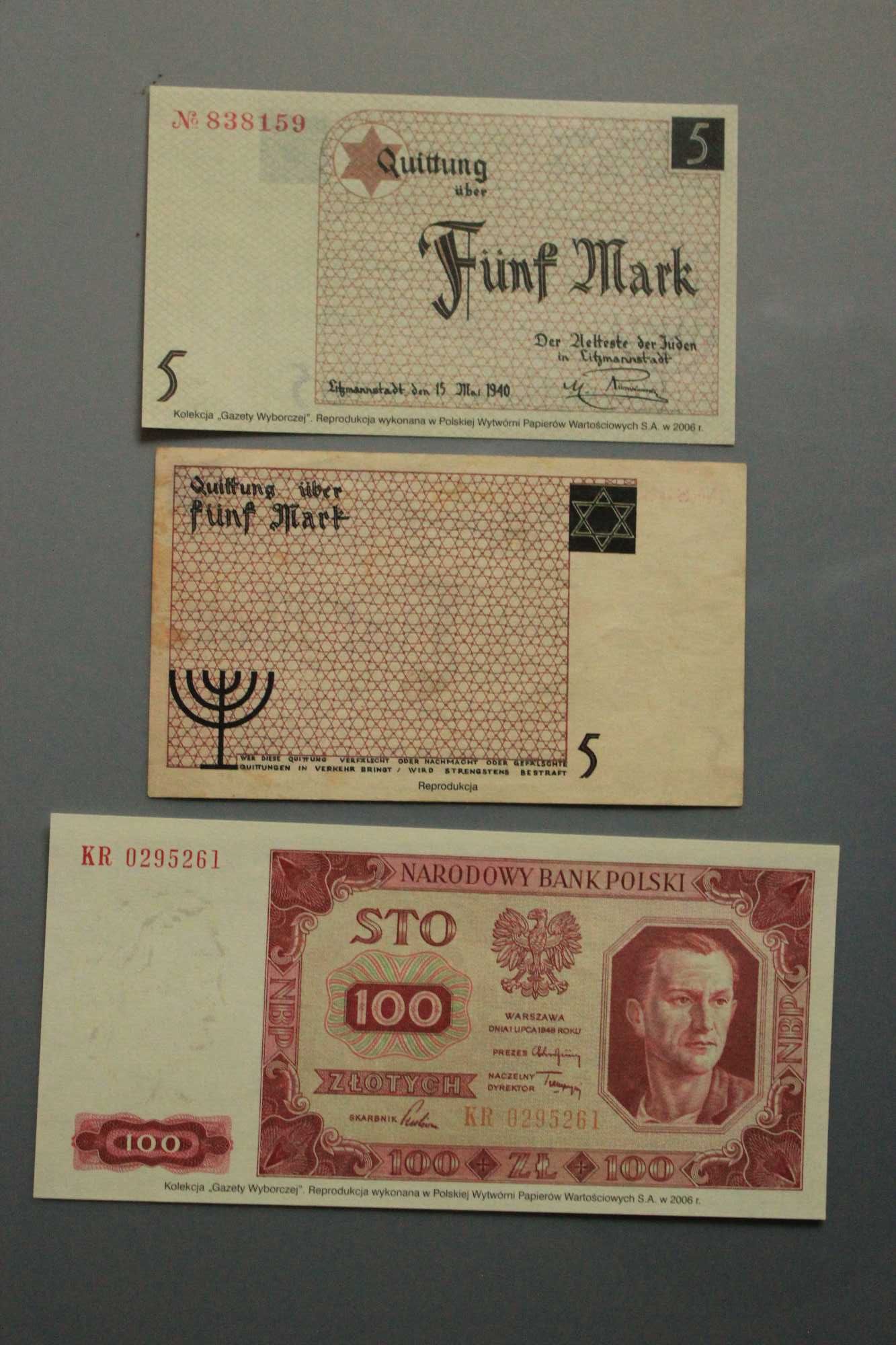 ZBanknoty polskie i z Polską związane.