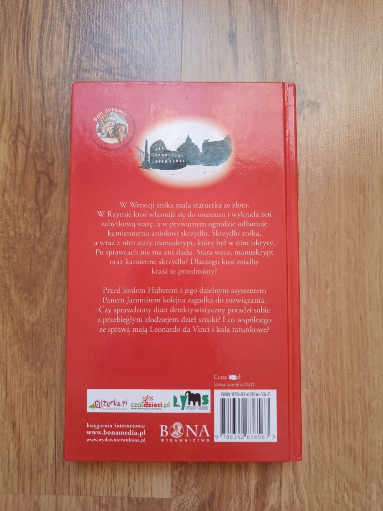 Książka Pan Jaromir i zagadka aniołów Heinz Janisch