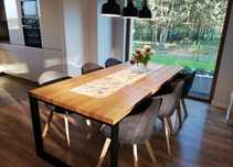 Stół LOFT Industrial lite drewno postarzany rustykalny dąb