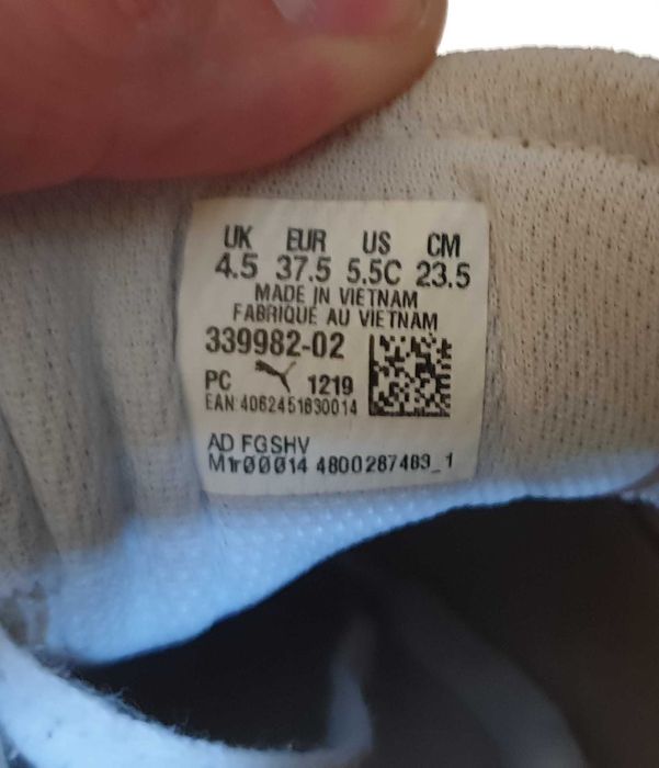 Oryginalne damskie buty Puma BMW Motorsport rozm.37,5