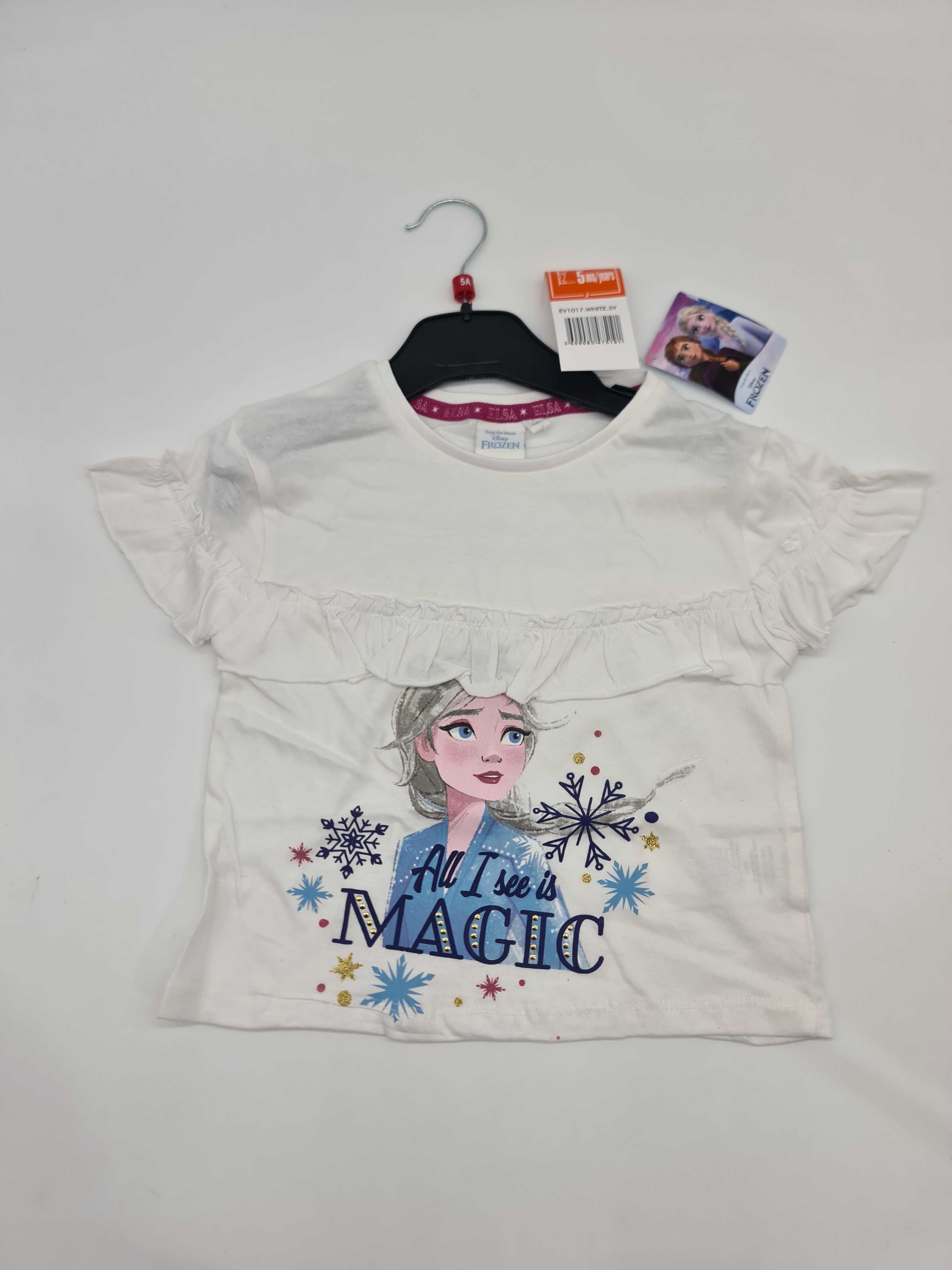 camisa da Frozen nova - 5 anos
