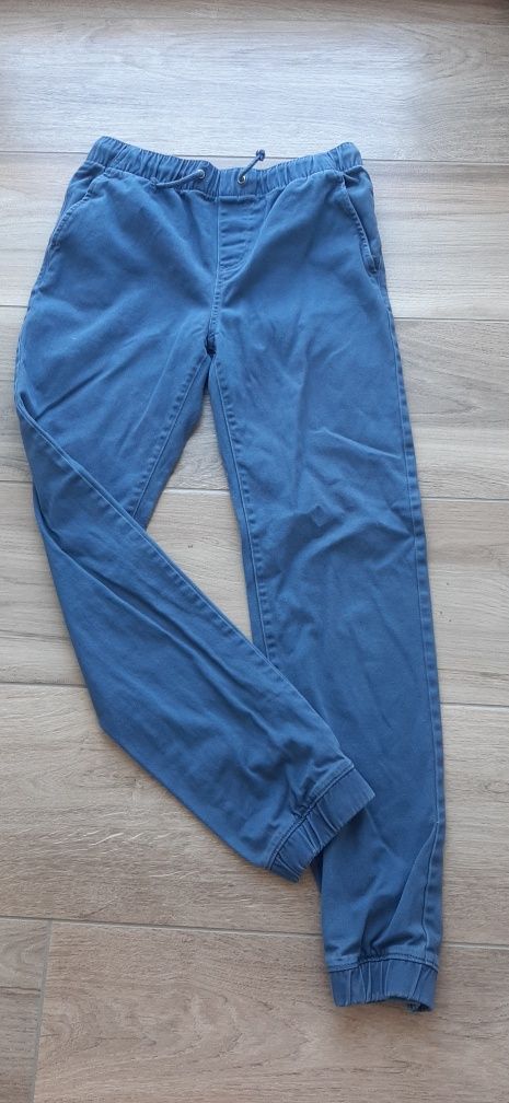 3 pary spodni bawełna jeans 11-12 lat