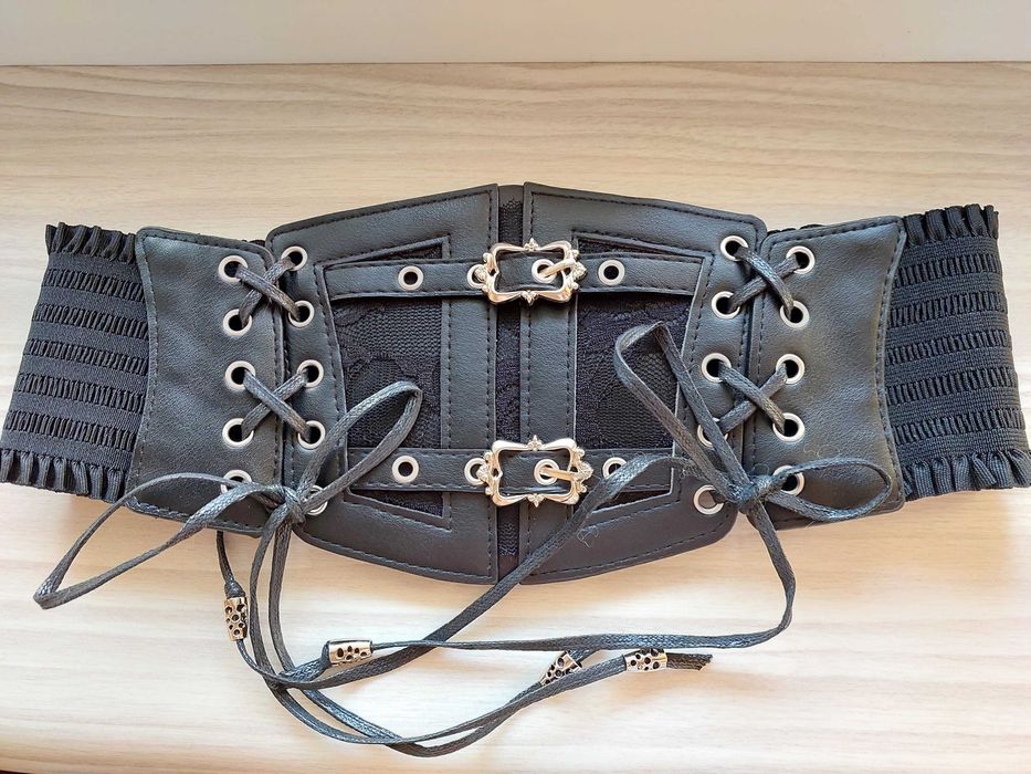 Корсет жіночий в готичному стилі Чорний S