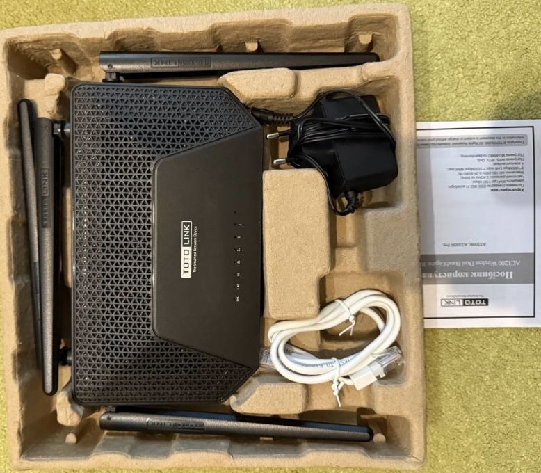 WiFi роутер TOTALINK A3300R AC1200 — Швидкість до 1167 Мбіт/с