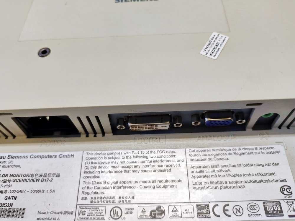 Monitor LCD Fujitsu Siemens Scenicview B17-2 17" multimedialny