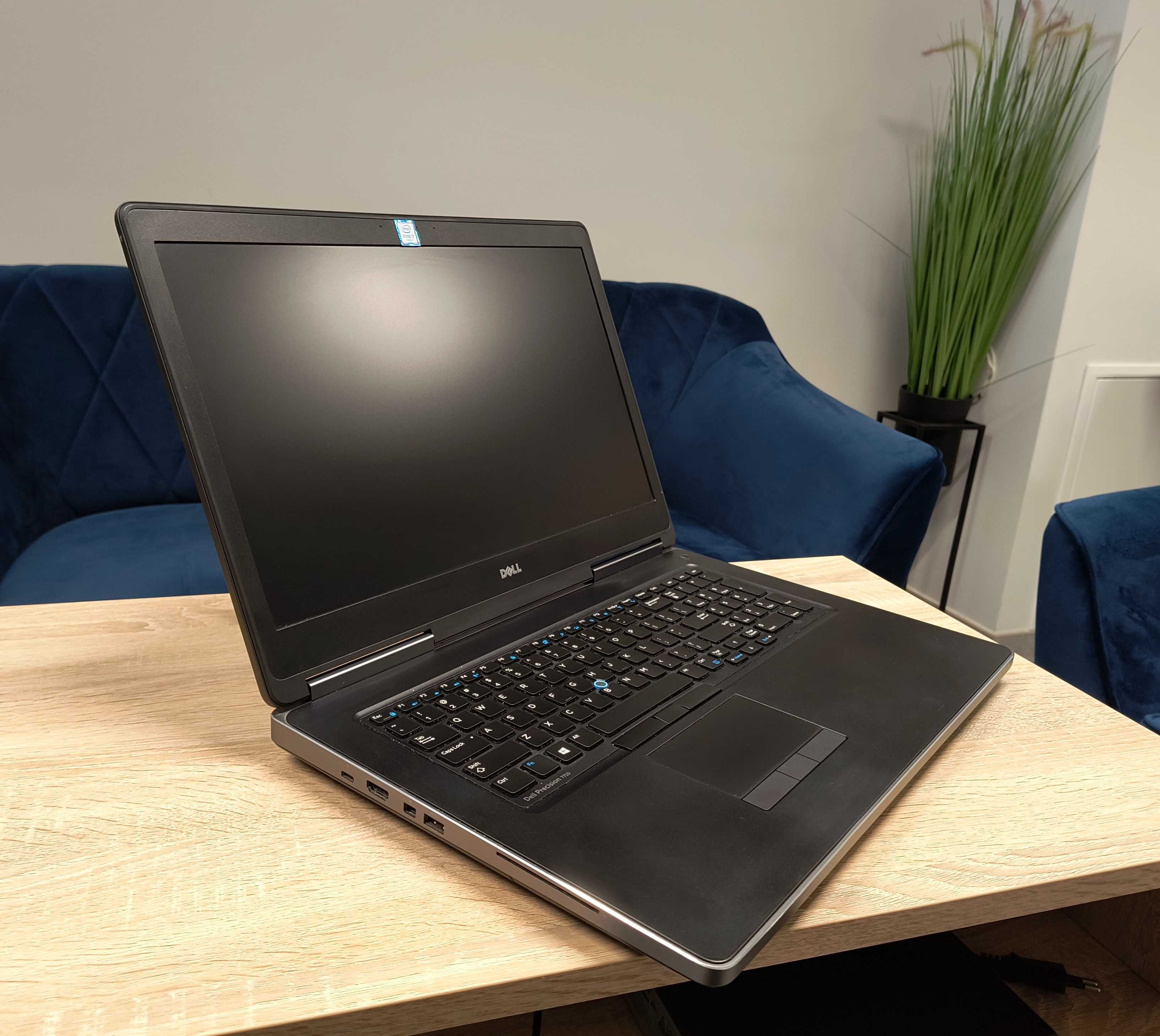 Dell Precision 7710, 17cali, M4000, 32RAM, SSD512, i76820hq