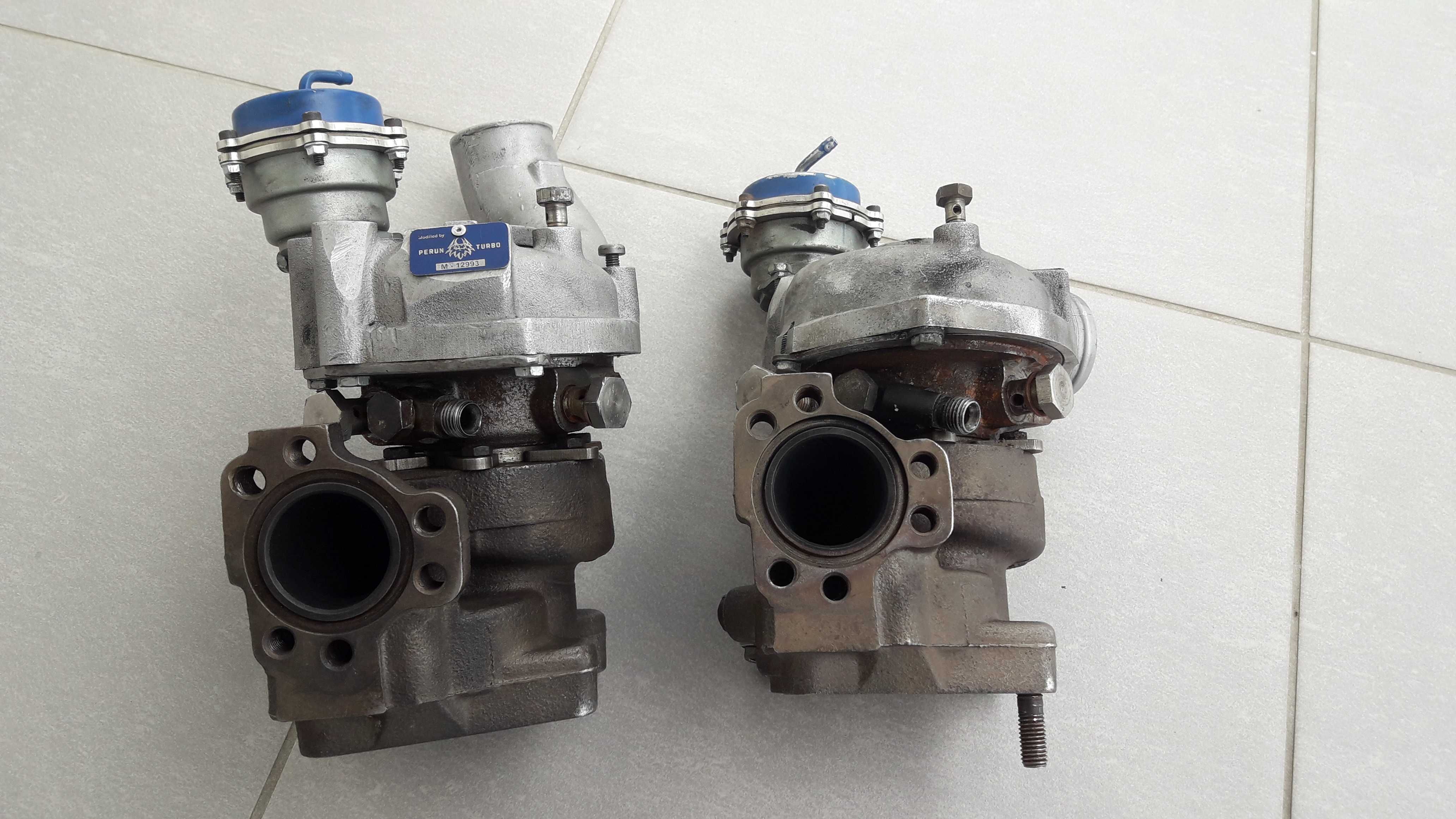 Turbosprężarki audi rs6 c5 hybrydy przystosowane pod 2.7 bit 550hp