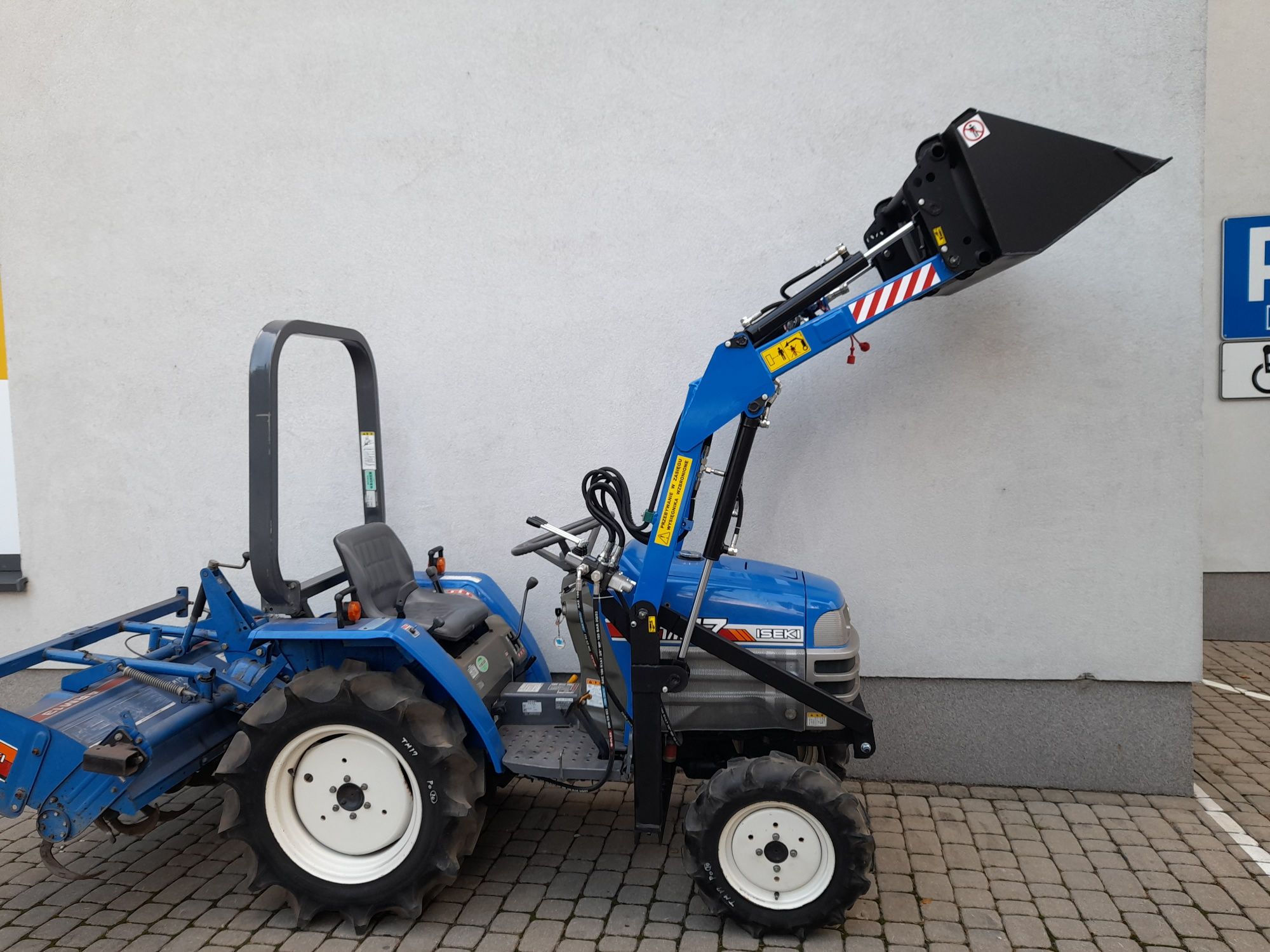 Łyżka hydrauliczna krokodyl na ładowacz tur traktorek kubota iseki