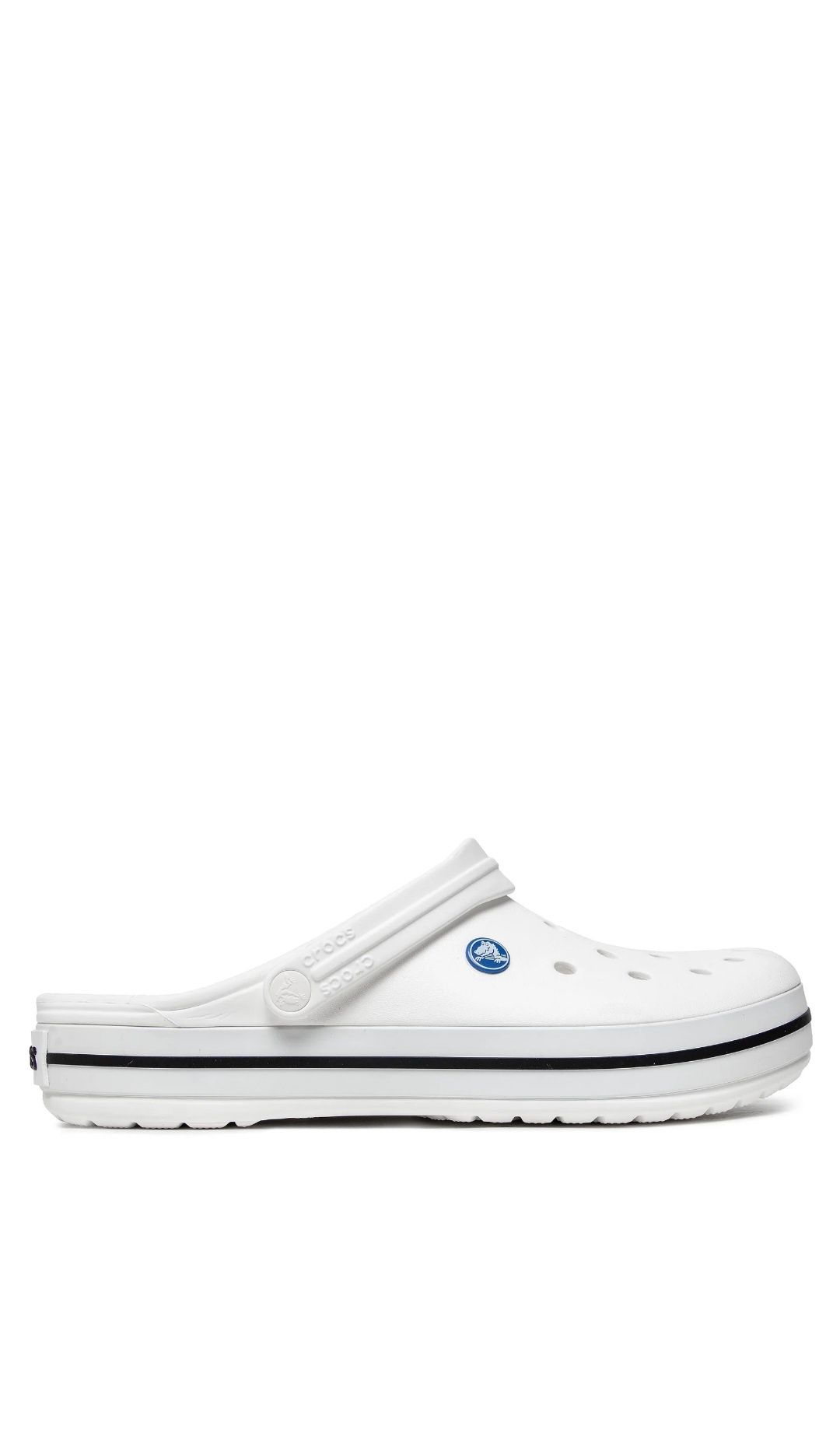 Crocs białe klapki 38-39 M6 W8