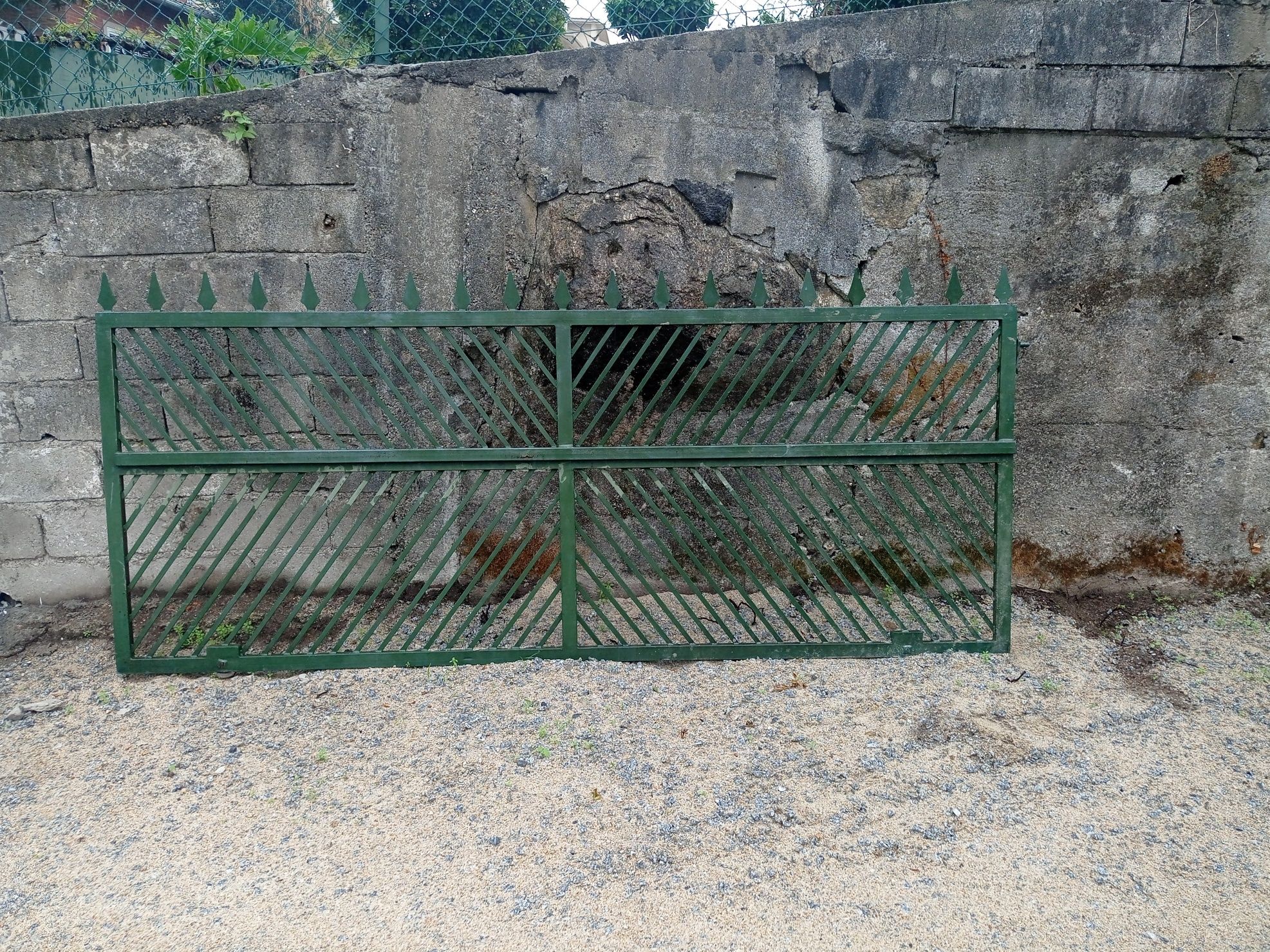 Portão em ferro , portão de rua