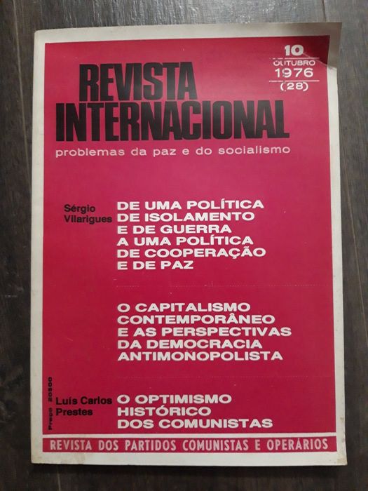 4 edições colecção REVISTA INTERNACIONAL