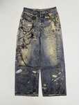 джинсы штаны Acne studios digital print